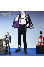 2XXT Cosplay Vtuber Fuwa Minato Fuwagusa x iCouleur Collaboration Cosmetics Cosplay Costume